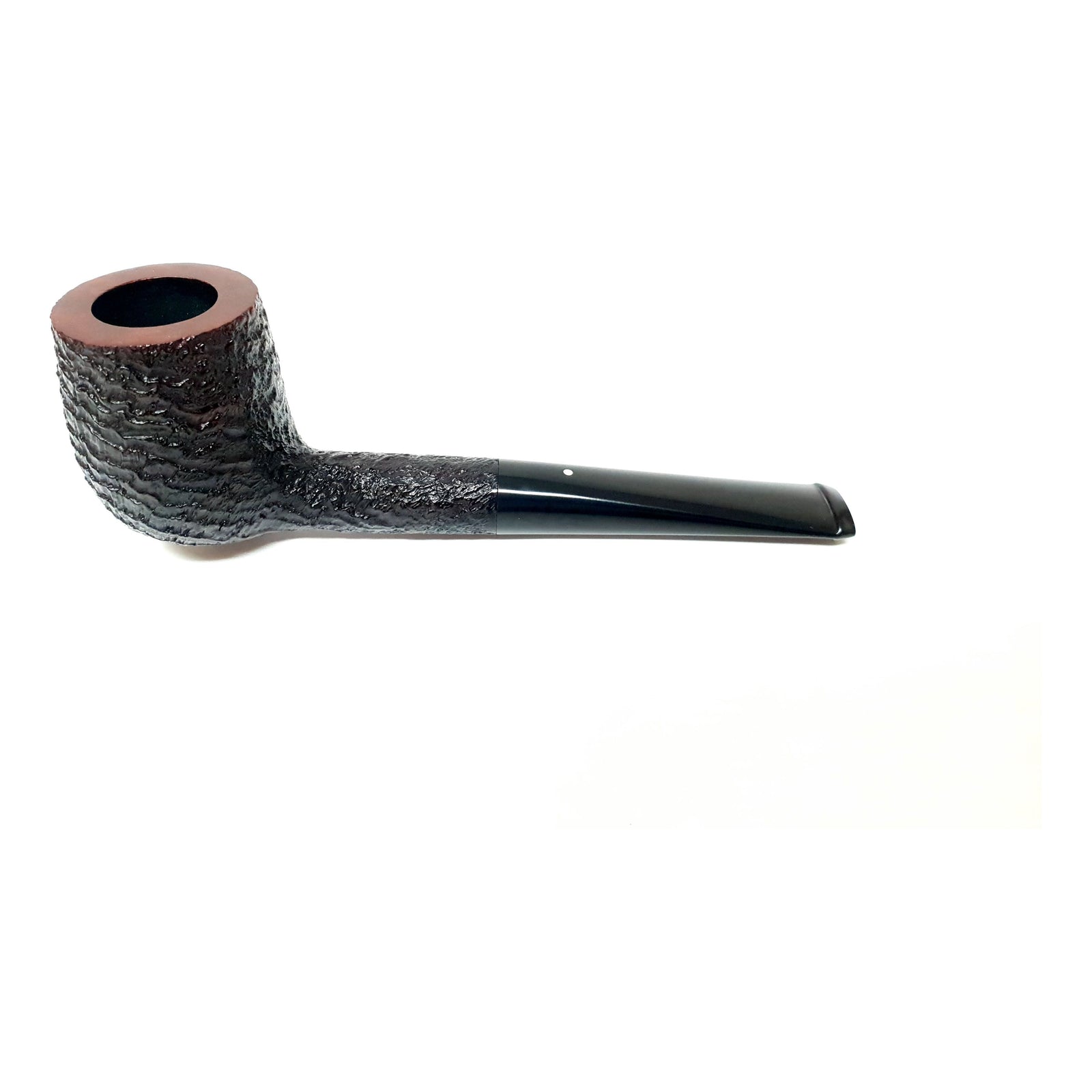 Dunhill White Spot Pipe Shell Briar GP4 Billiard Ring Grain, Dunhill pipes, hand made pipes