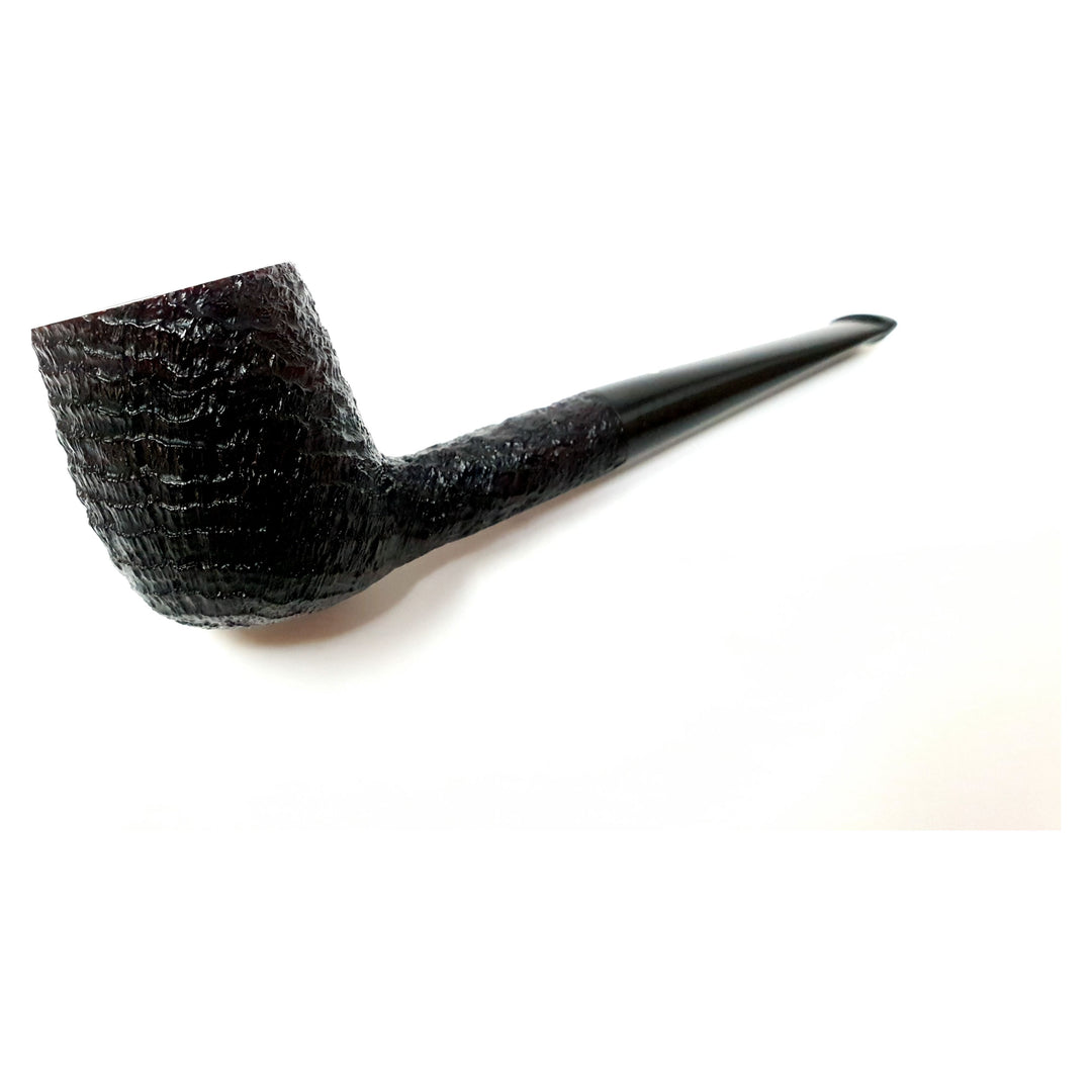Dunhill White Spot Pipe Shell Briar GP4 Billiard Ring Grain, Dunhill pipes, hand made pipes