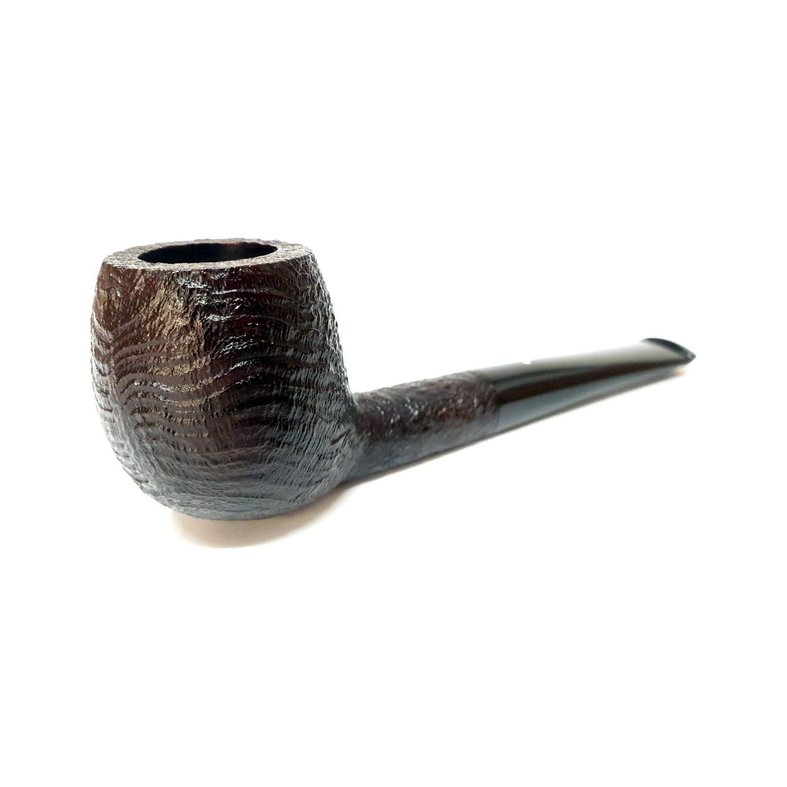 Dunhill White Spot Pipe Shell Briar GP4 Apple, Dunhill pipes, hand made pipes