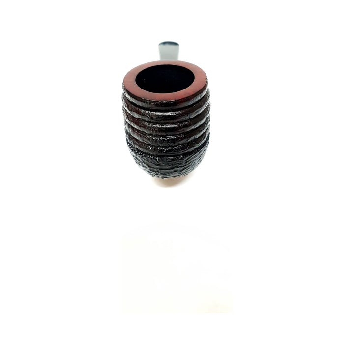 Dunhill White Spot Pipe Shell Briar GP3 Billiard (Beehive), Dunhill pipes, hand made pipes