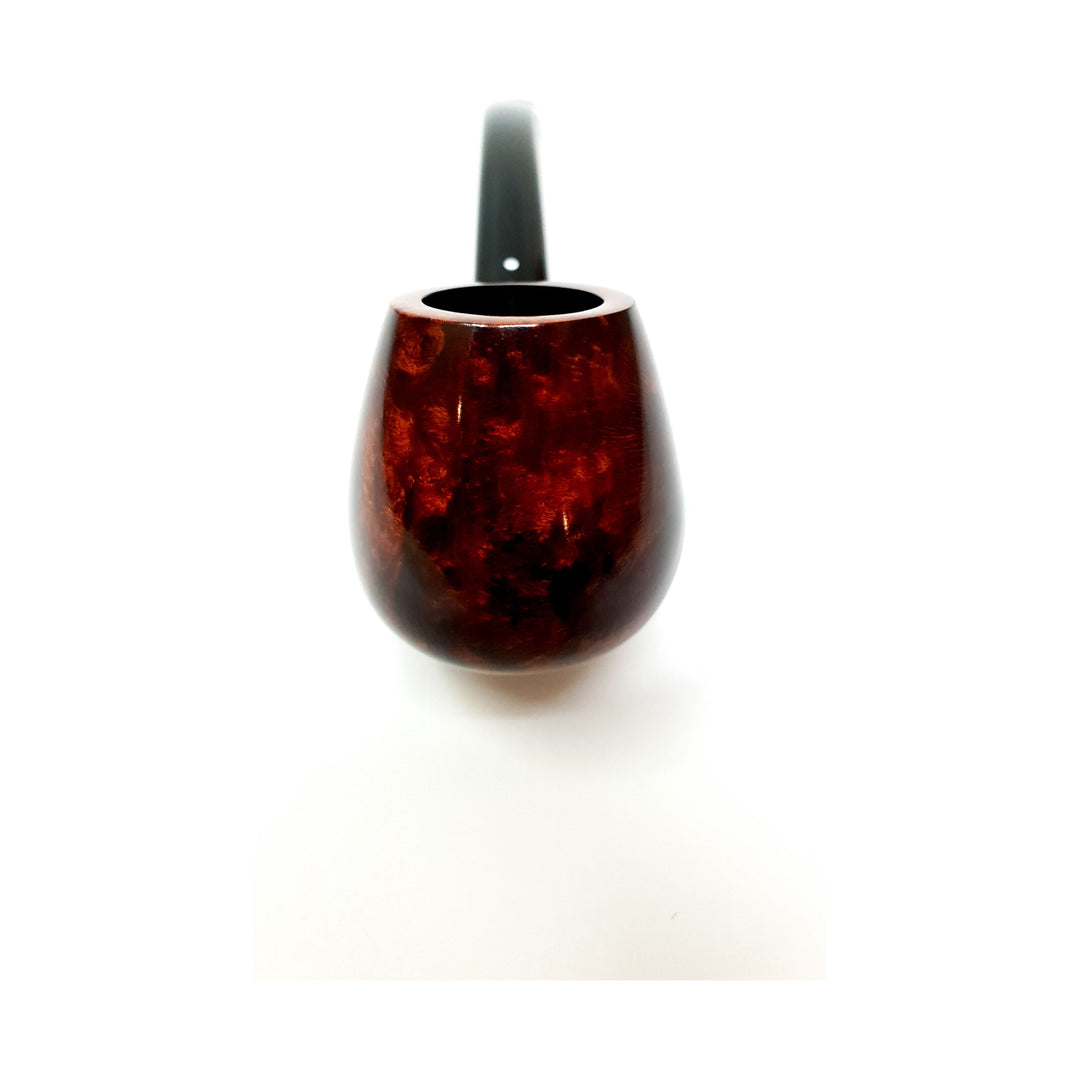 Dunhill White Spot Pipe Amber Root GP4 Bent Brandy, Dunhill pipes, quality pipes