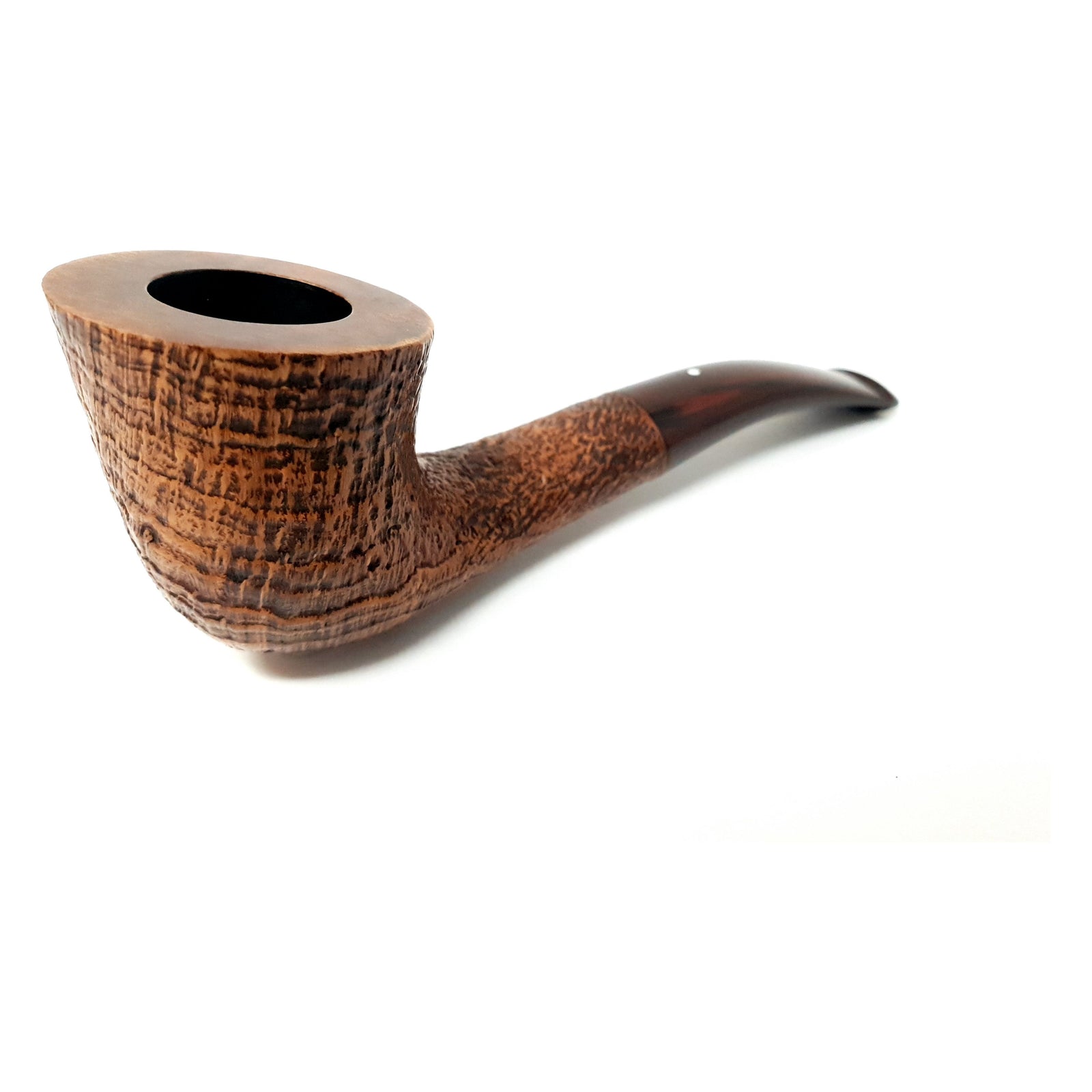 Dunhill White Spot Pipe County GP4 Horn, Dunhill pipes, hand made pipe