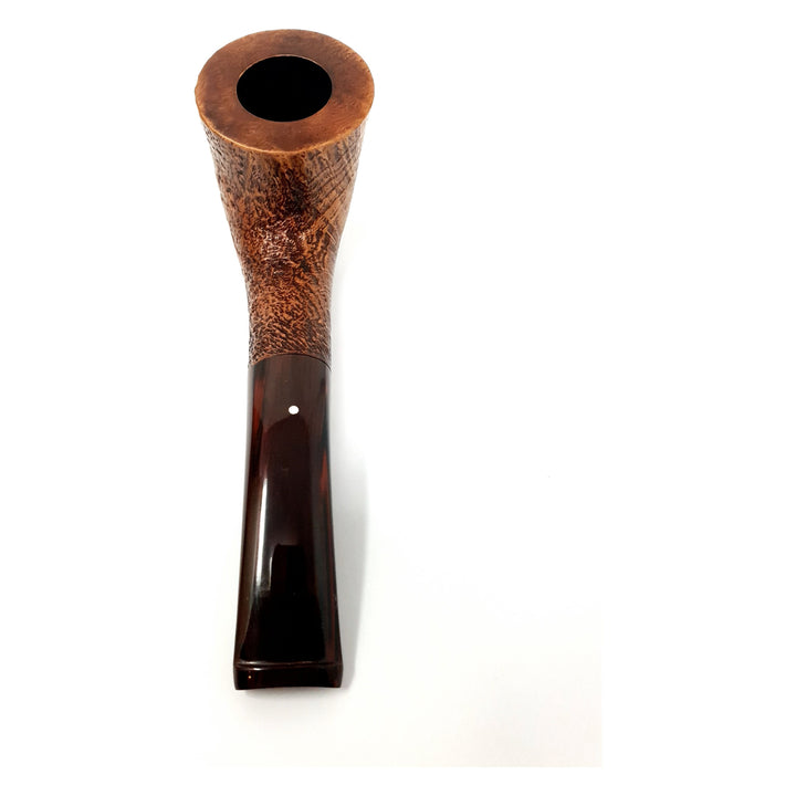 Dunhill White Spot Pipe County GP4 Horn, Dunhill pipes, hand made pipe
