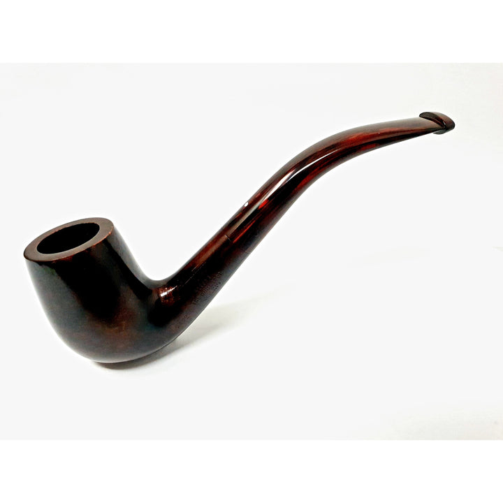 Alfred Dunhill White Spot Pipe Chestnut GP5 Bent