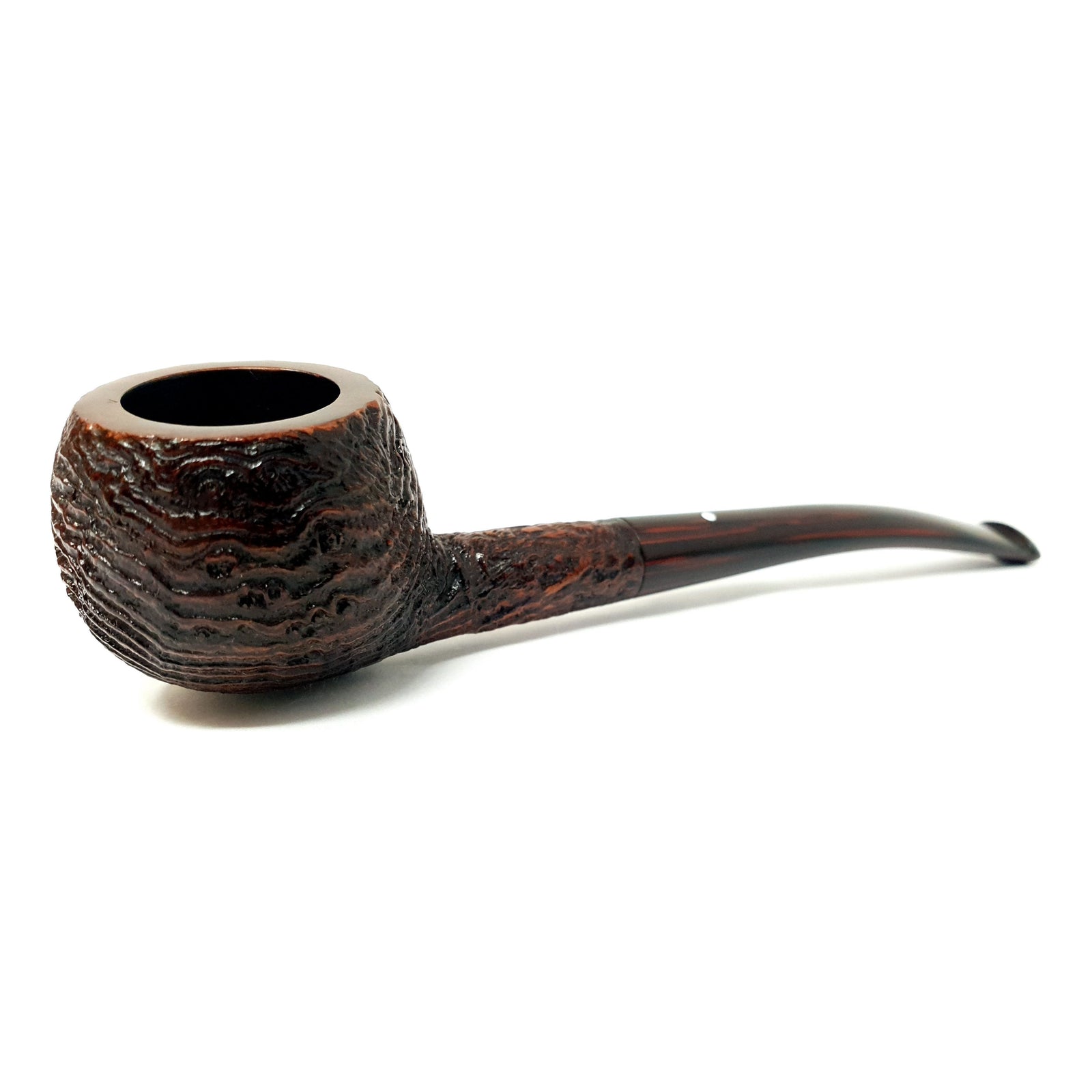 Dunhill White Spot Pipe Cumberland GP2 Prince, Dunhill pipe, hand made pipes, The White Spot Pipes