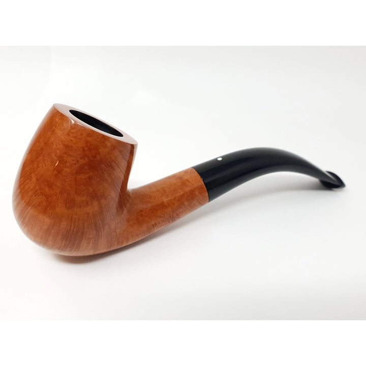 Dunhill White Spot Root Briar GP4 Bent Pipe, Dunhill pipes, hand made pipes
