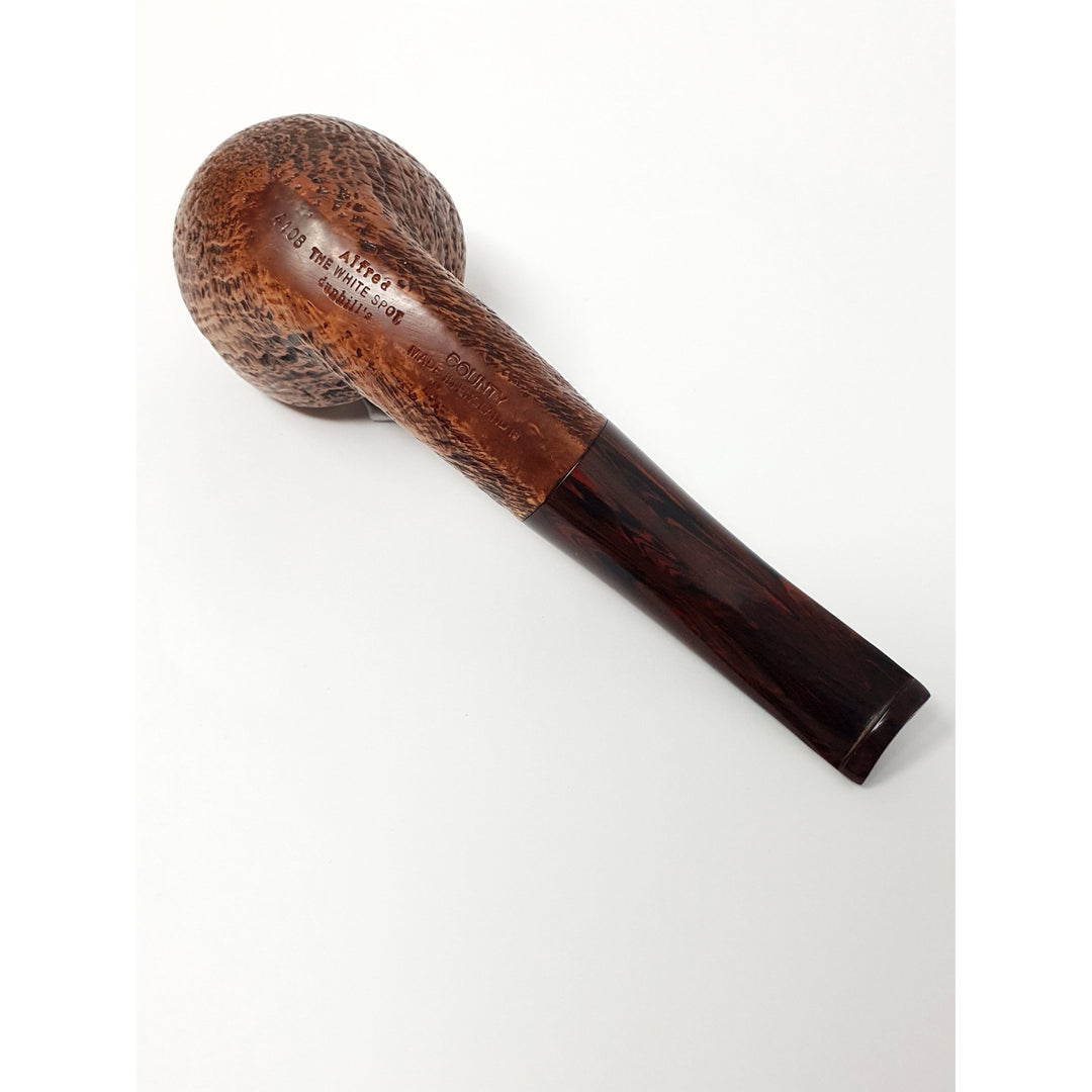 Dunhill White Spot Pipe County GP4 Rhodesian, Dunhill pipes, hand made pipes