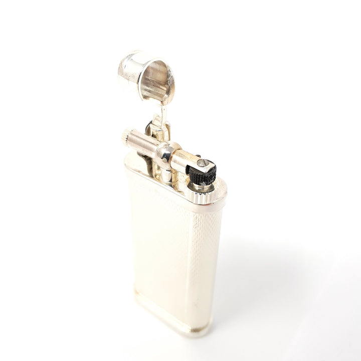 Alfred Dunhill Unique Barley Silver Plated Lighter