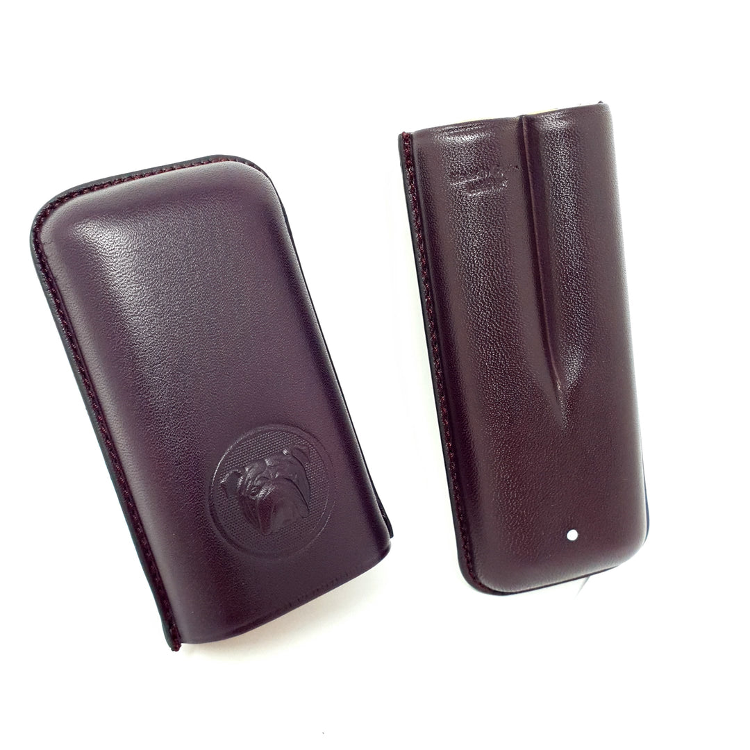 Alfred Dunhill Bulldog 2 Finger Robusto Purple Cigar Case
