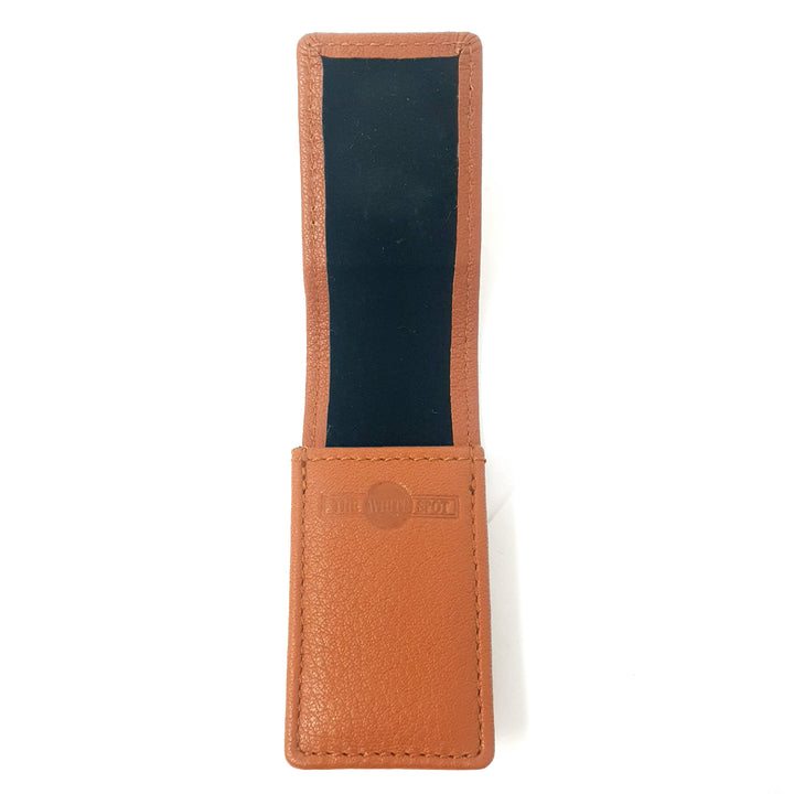 Alfred Dunhill White Spot Lighter Case, cigar accesories, leather luxury lighter case