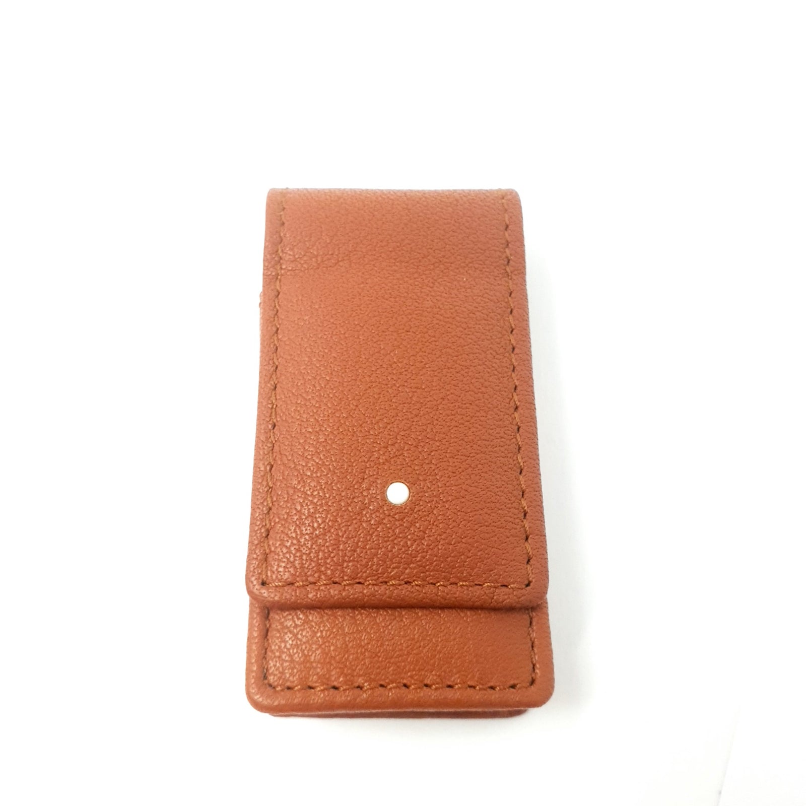 Alfred Dunhill White Spot Lighter Case, cigar accesories, leather luxury lighter case