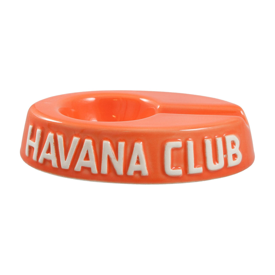 Egoista Single Ashtray Mandarine Orange,cigar ashtrays, cigar accesories, Havana Club ashtrays