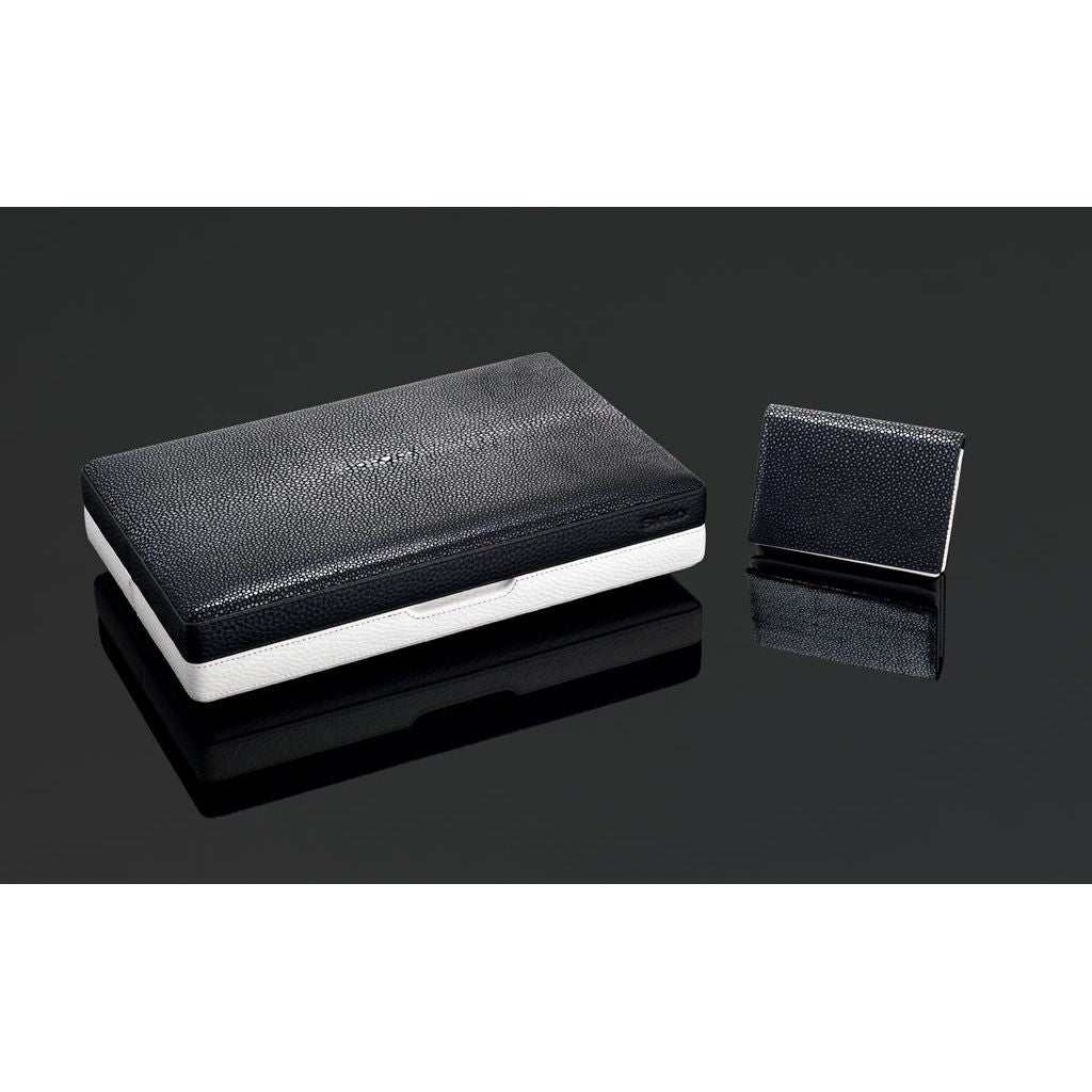 PCC Siglo Stingray Cigar Travel Humidor Black