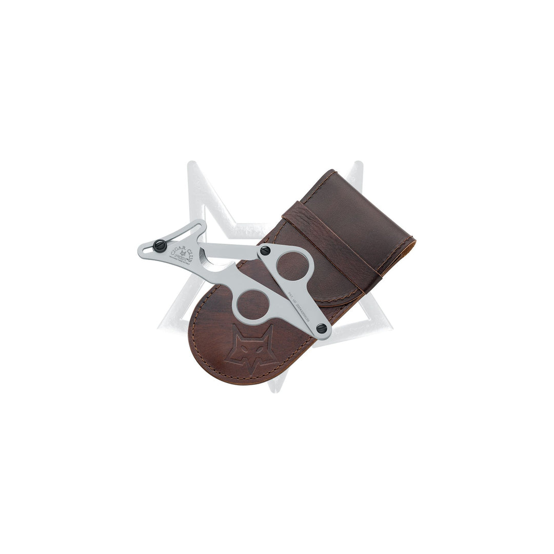 Smoking Moses Fox Knives Cigar Razorcut Stainless Steel Cutter