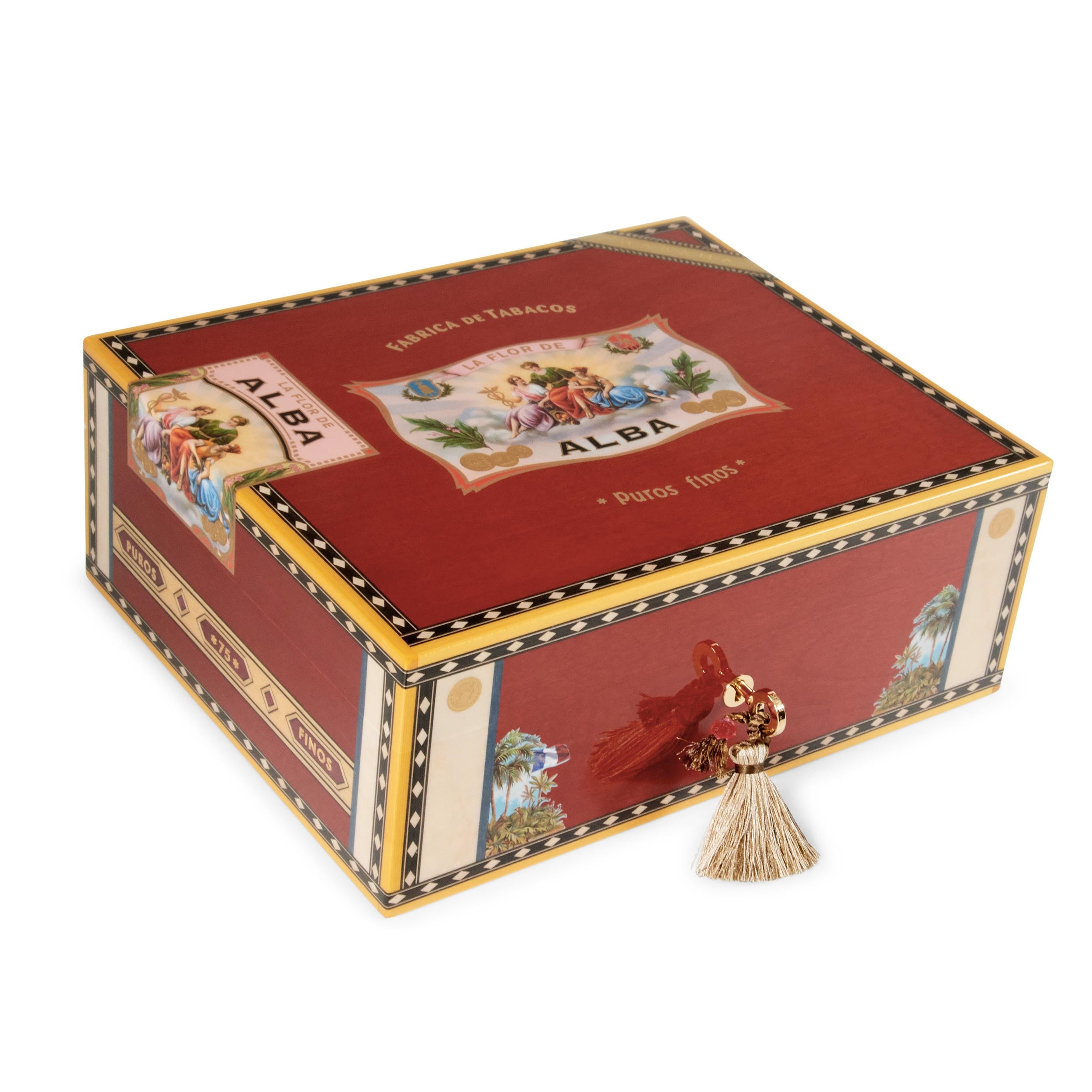 Elie Bleu Wooden Humidor 