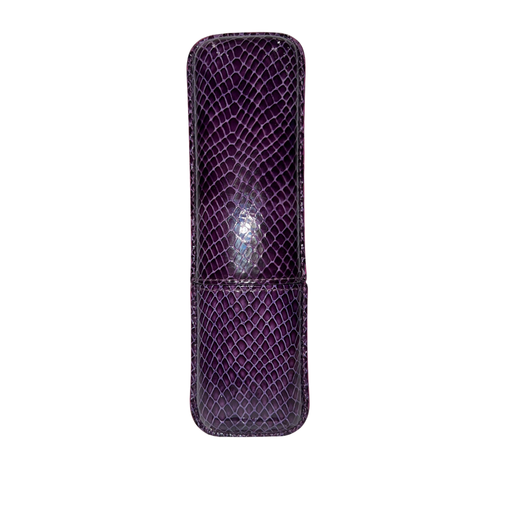 Recife 2 Finger Corona Cigar Case Miami Vice Purple