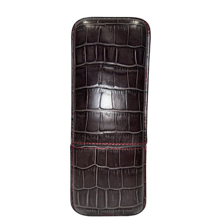 Recife 3 Finger Cigar Case Cuba Libre Dark Grey