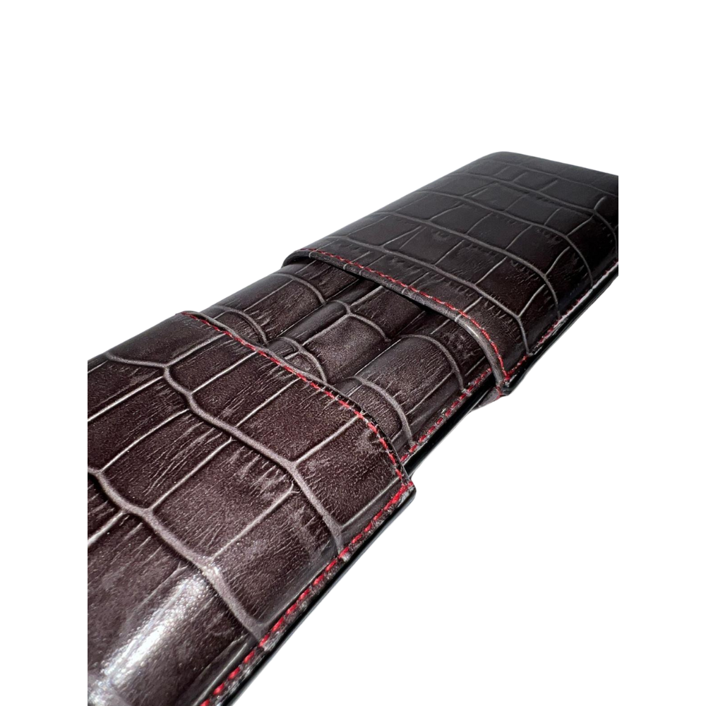 Recife 3 Finger Cigar Case Cuba Libre Dark Grey