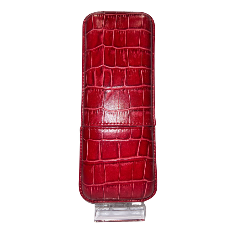 Recife 3 Finger Cigar Case Cuba Libre Red