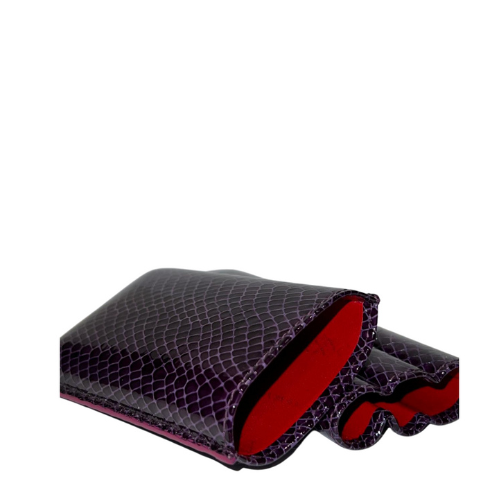 Recife 3 Finger Corona Cigar Case Miami Vice Purple