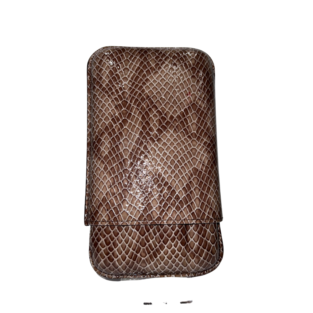 Recife 4 Finger Cigar Case Miami Vice Brown – No6Cavendish