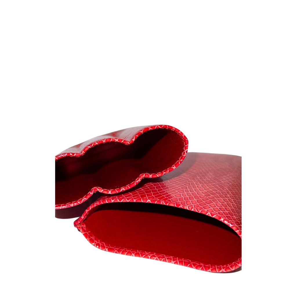 Recife 3 Finger Cigar Case Miami Vice Red