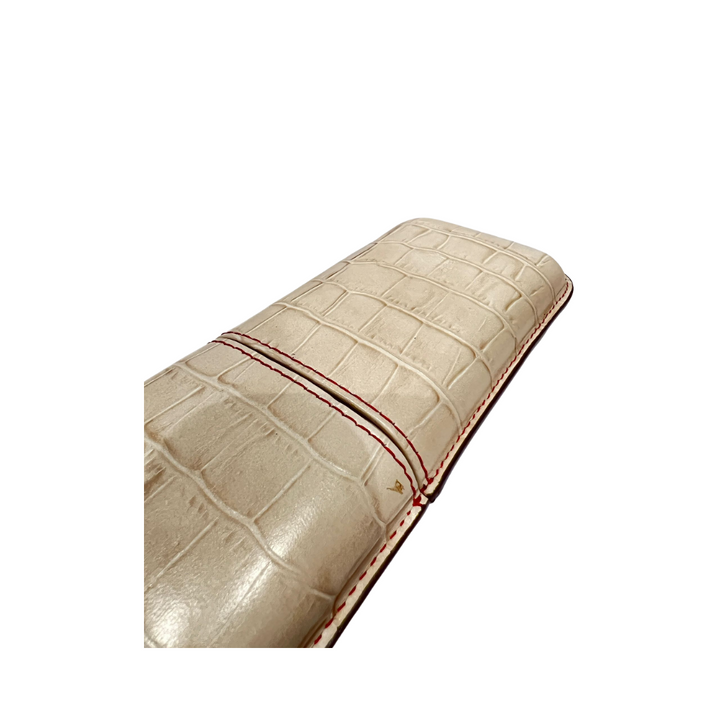 Recife 3 Finger Cigar Case Cuba Libre Dark White