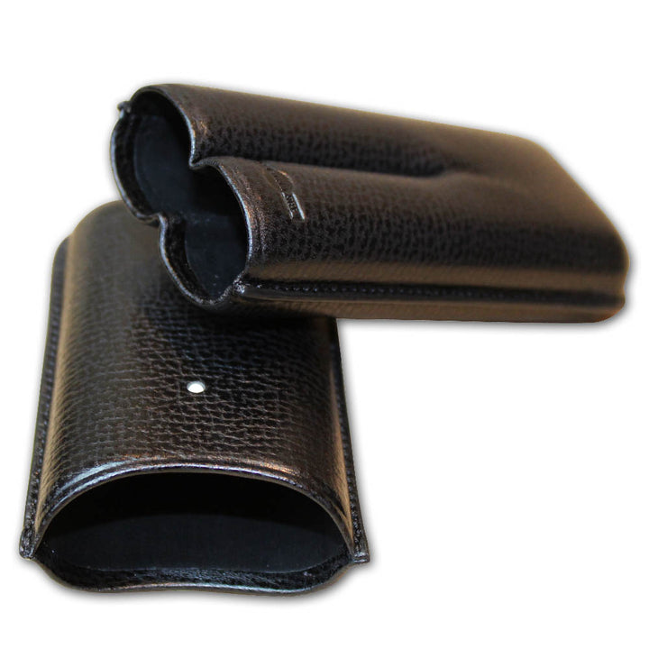 Alfred Dunhill White Spot robusto cigar cases, cigar accessories, premium leather cigar case