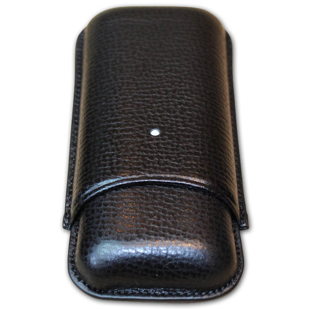 Alfred Dunhill White Spot robusto cigar cases, cigar accessories, premium leather cigar case