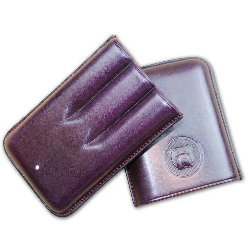 Alfred Dunhill White Spot, cigar cases, cigars accesories, premium quality leather case.