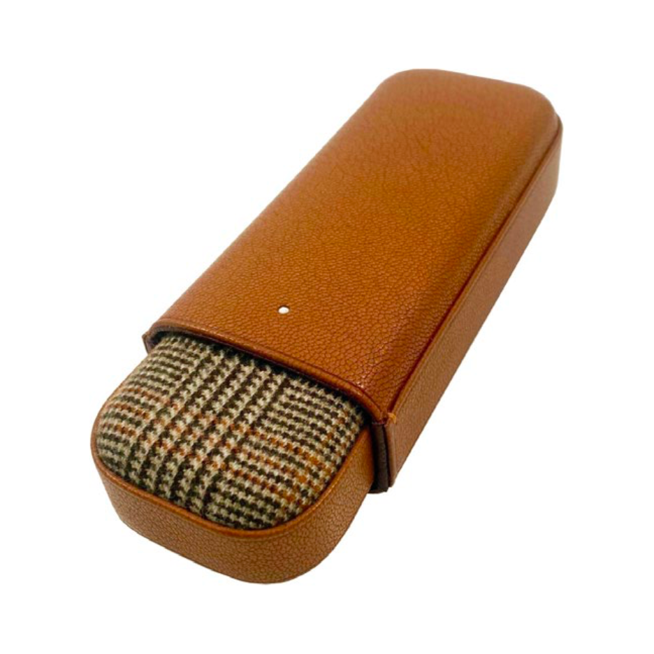 Alfred Dunhill Highland Cigar Case Brown/Brown