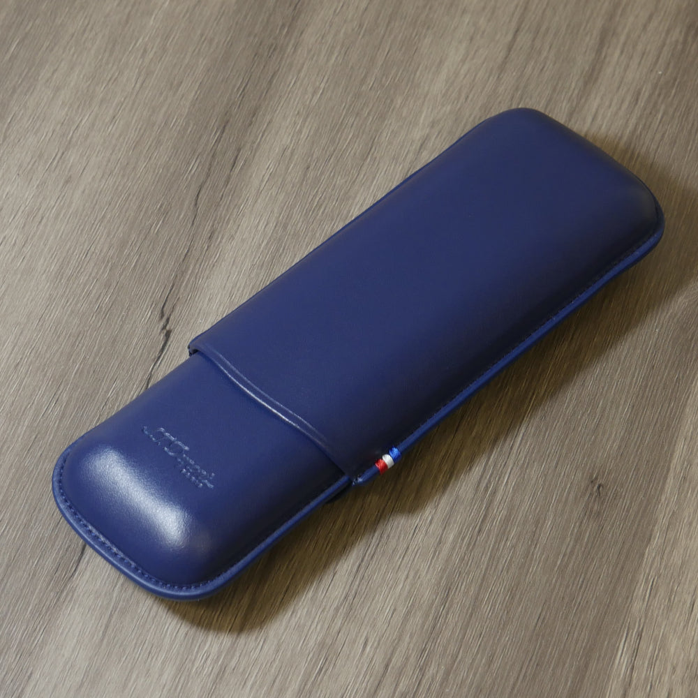 S.T Dupont Atelier CL 2 Cigar Case Blue