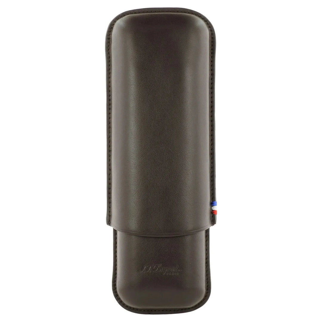 S.T Dupont Atelier CL 2 Cigar Case Brown
