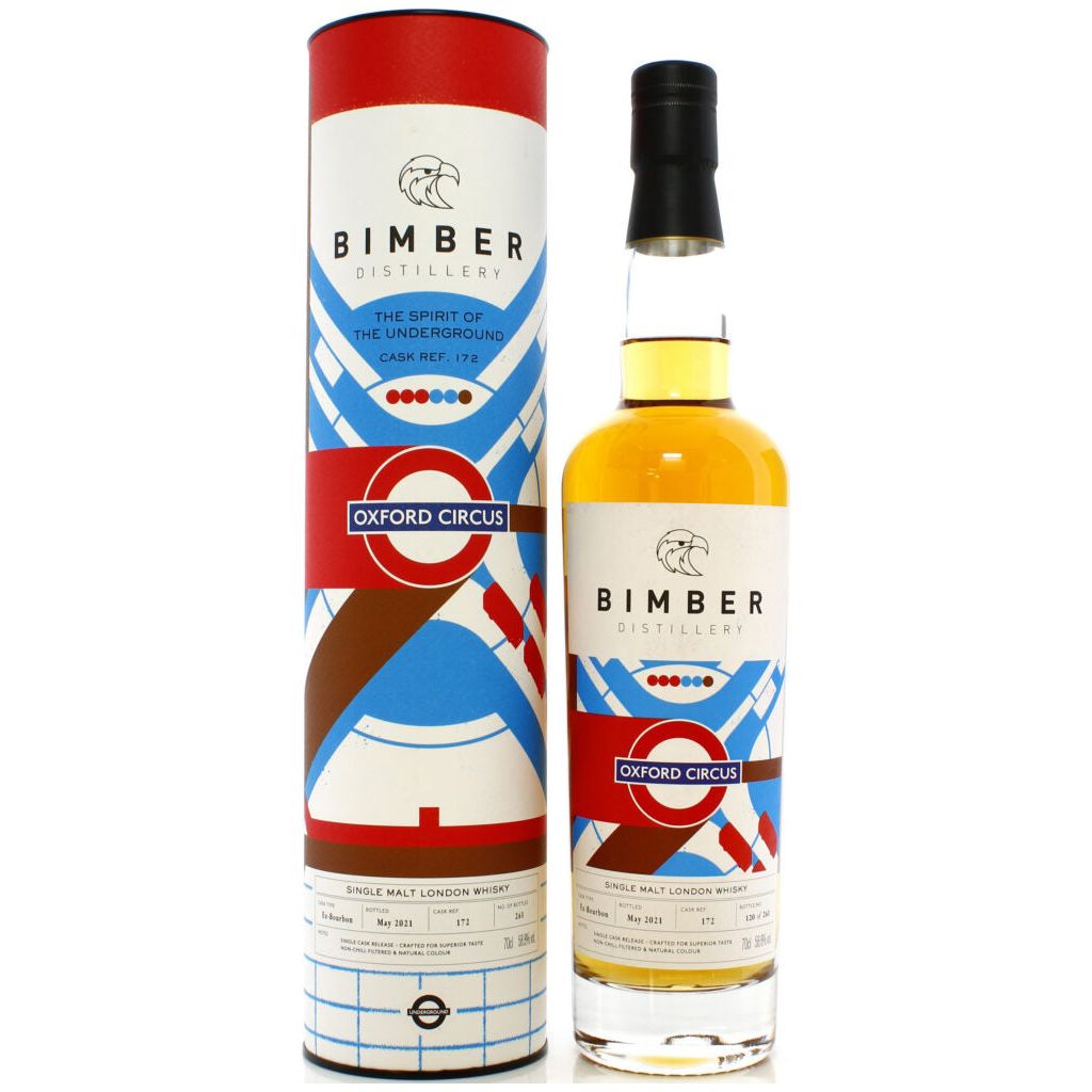 Bimber Spirit of the Underground Oxford Circus Cask No. 172