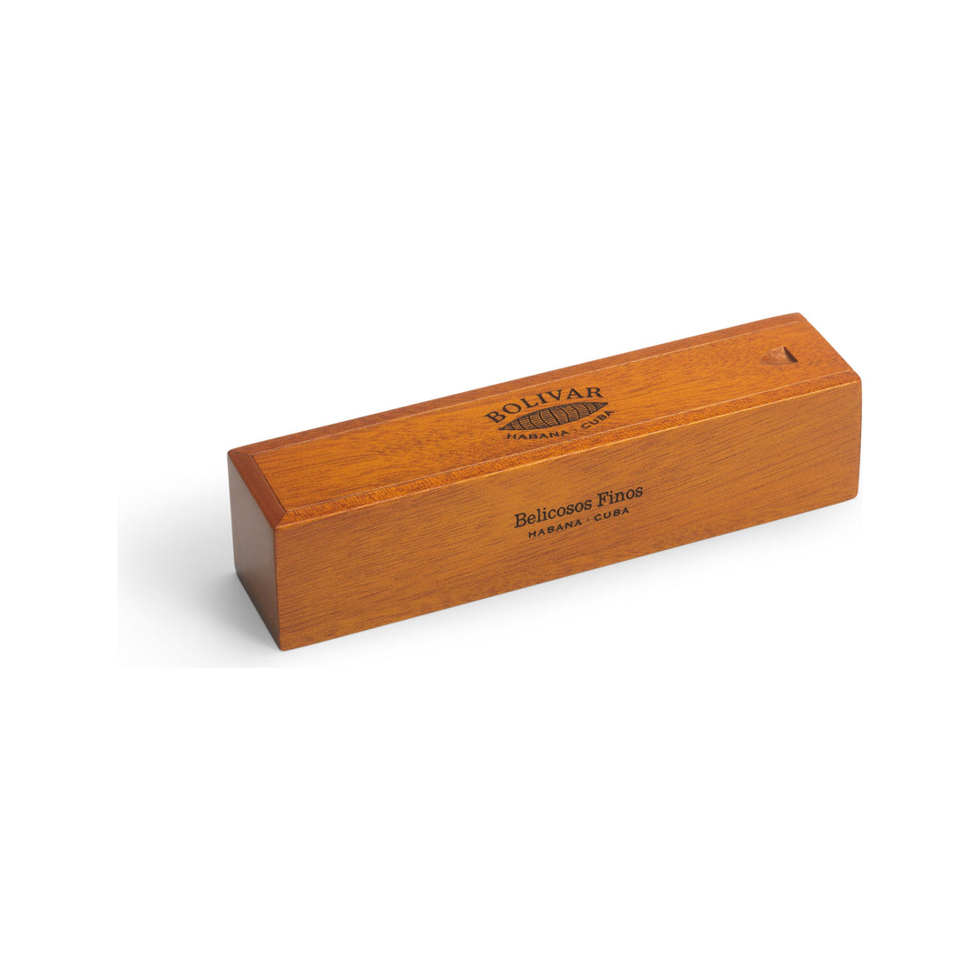 Bolivar Belicosos Finos Wooden Gift Box, Cuban cigar gift box, handmade cigar