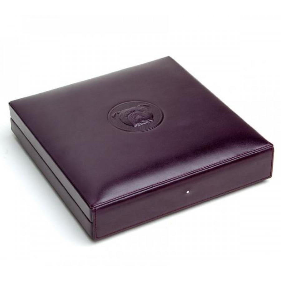 Dunhill White Spot Travel Humidor - Bulldog Purple (10 cigars)