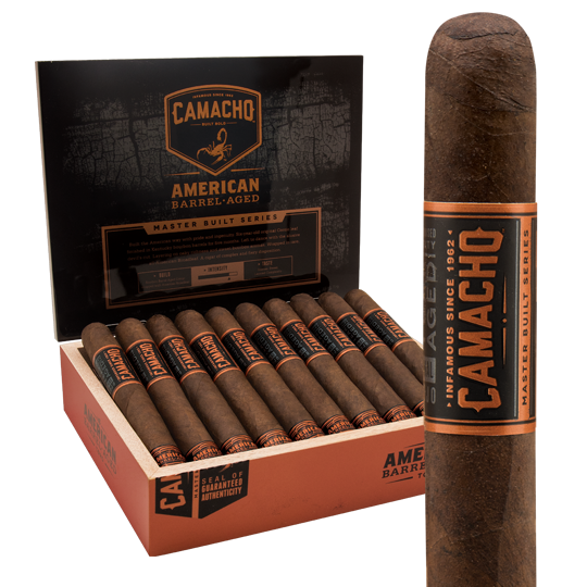 Camacho American Barrel Aged, New World cigars, handmade cigars 