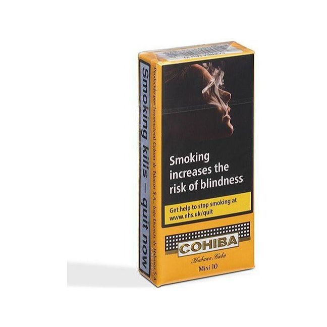 Cohiba Minis, cuban cigars, pack of 10
