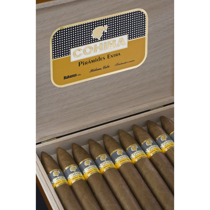 Cohiba Piramides Extra, cohiba cigars, cuban cigars, handmade cigars, box of 10