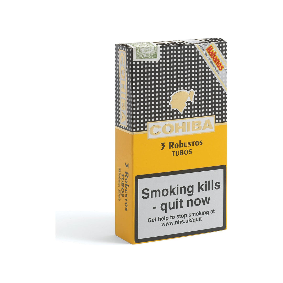 Cohiba Robusto, cohiba cigars, cuban cigars, handmade cigars, pack of 3