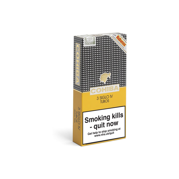 Cohiba siglo IV, cohiba cigars, cuban cigars, hand made cigars, pack of 3 tubos