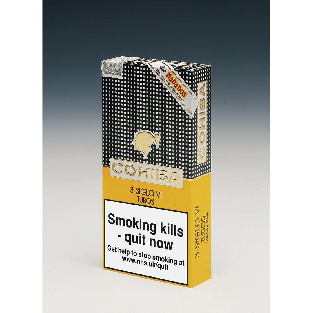Cohiba siglo V, cohiba cigars, cuban cigars, hand made cigars, siglo VI pack of 3 tubos