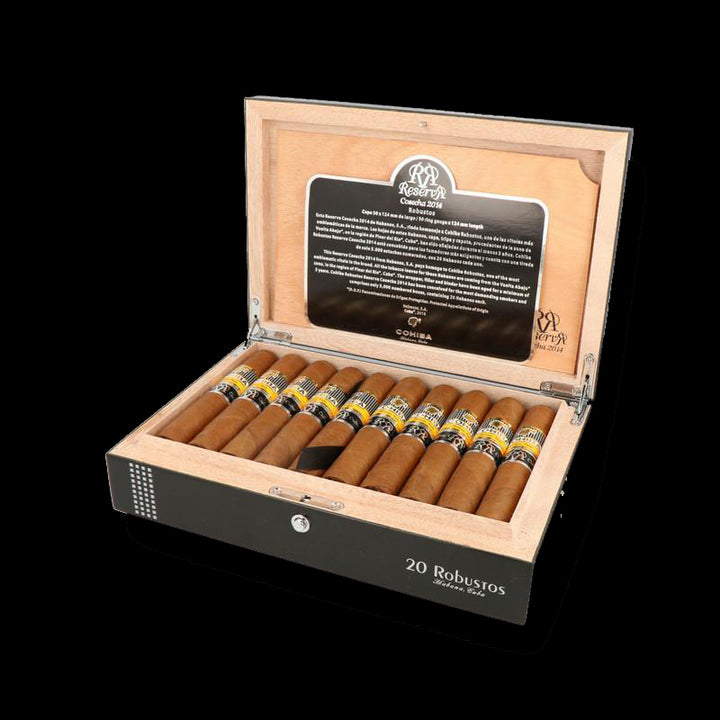 Cohiba Robusto Reserva 2018, cuban cigars, handmade cigars, cohiba cigars, box of 20