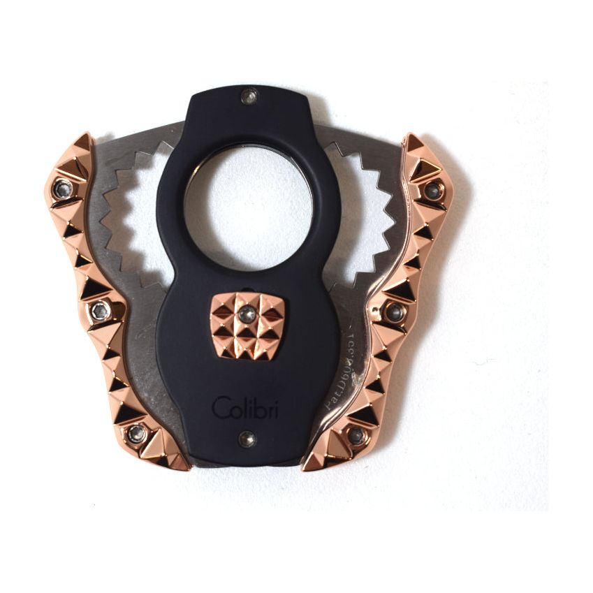 Colibri Quasar Cigar Cutter Black &amp; Rose, cigar accessories, cigar cutter