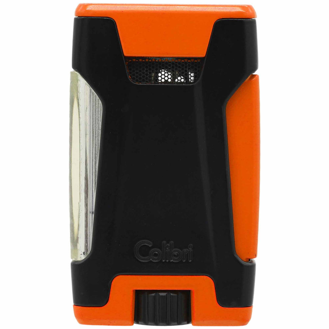 Colibri Rebel Cigar Lighter Orange &amp; Black