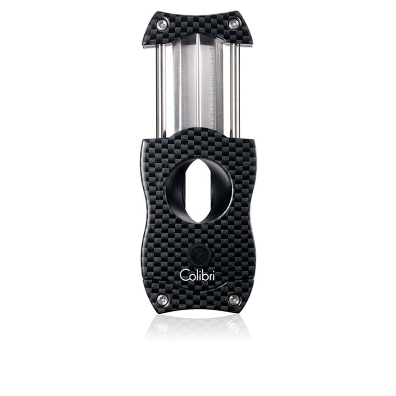 Colibri V Cigar Cutter Black Carbon Fiber Print