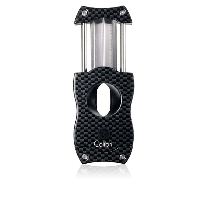 Colibri V Cigar Cutter Black Carbon Fiber Print