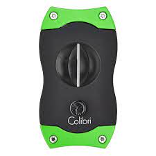 Colibri V Cigar Cutter Black + Green