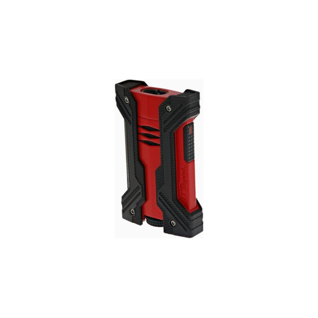 S.T. Dupont Defi XXTreme Matt Black and Red Lighter