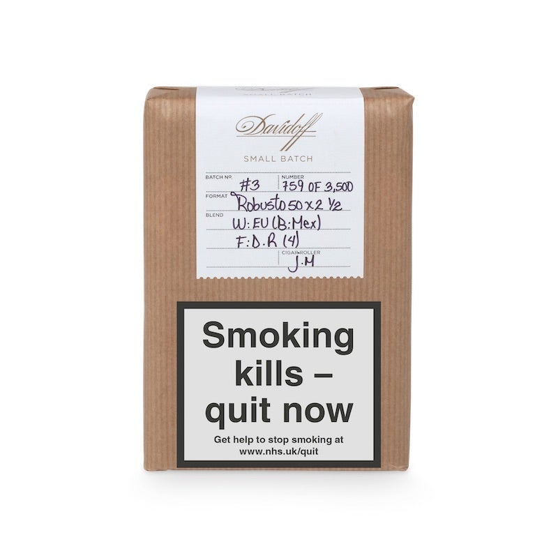Davidoff Small Batch No.3 10&